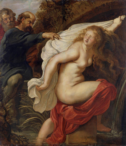 Susanna e os mais velhos (Peter Paul Rubens) - Reprodução com Qualidade Museu