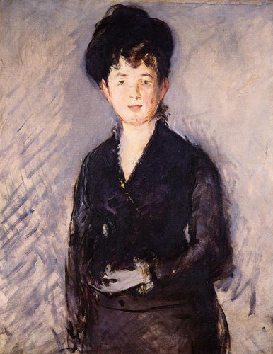 Mulher Com Um Alfinete De Ouro (Edouard Manet) - Reprodução com Qualidade Museu