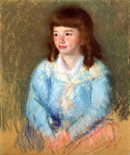 Menino De Azul (Mary Cassatt) - Reprodução com Qualidade Museu