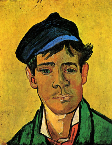Jovem com chapéu (Vincent Van Gogh) - Reprodução com Qualidade Museu
