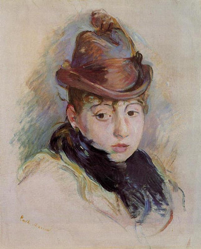 Jovem com um chapéu - Henriette Patte - Replicarte
