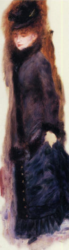 Jovem levantando a saia (Pierre-Auguste Renoir) - Reprodução com Qualidade Museu