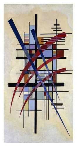 Assine com Acompanhamento (Wassily Kandinsky) - Reprodução com Qualidade Museu